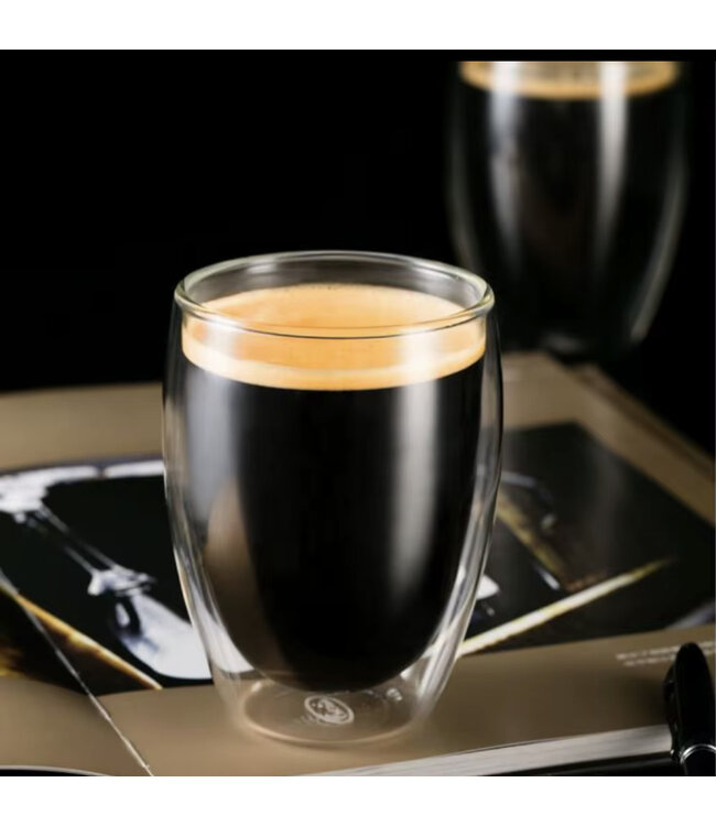 Dubbelwandige glas 350ml 2stuk