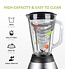 Royalty Line Blender - Smoothie Blender Met Grinder - 1.5 Liter - 3 Snelheden - RVS Met Glazen Kan - Blender To Go - Zilver