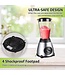 Royalty Line Blender - Smoothie Blender Met Grinder - 1.5 Liter - 3 Snelheden - RVS Met Glazen Kan - Blender To Go - Zilver
