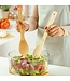 Salatschüssel mit Salatbesteck Glas TERRESTRIAL 24 cm, 4 l