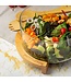 Saladier avec couverts à salade Verre TERRESTRIAL 24 cm, 4 l