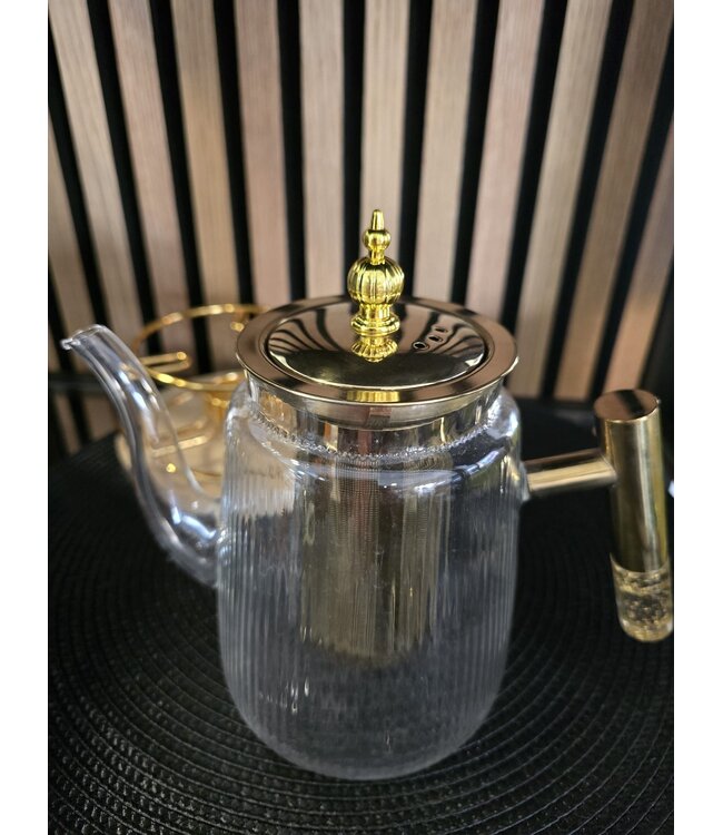 Bavary Ripple-Teekanne mit Teelichthalter