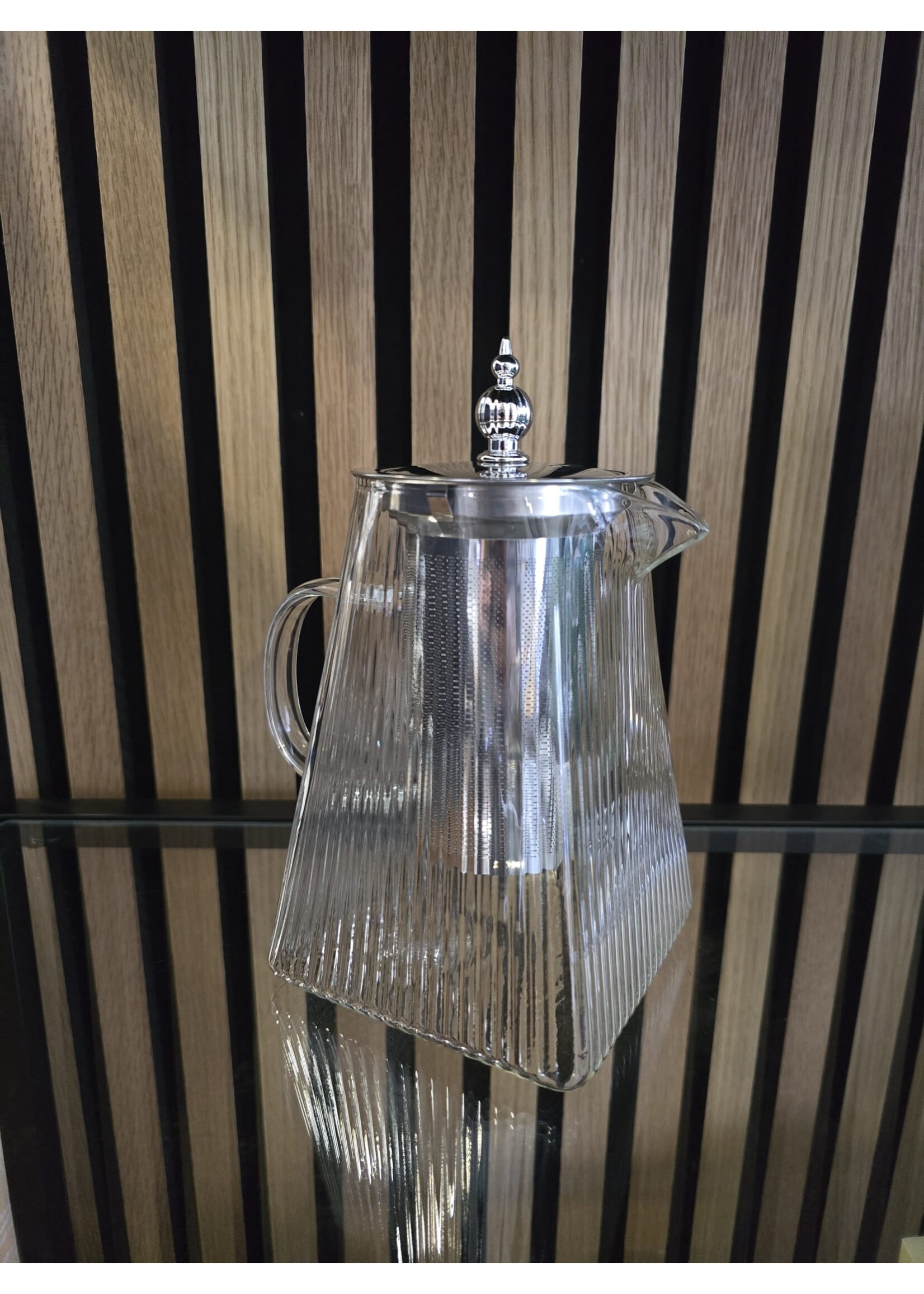 Bavary Glazen theepot met filter 950ml