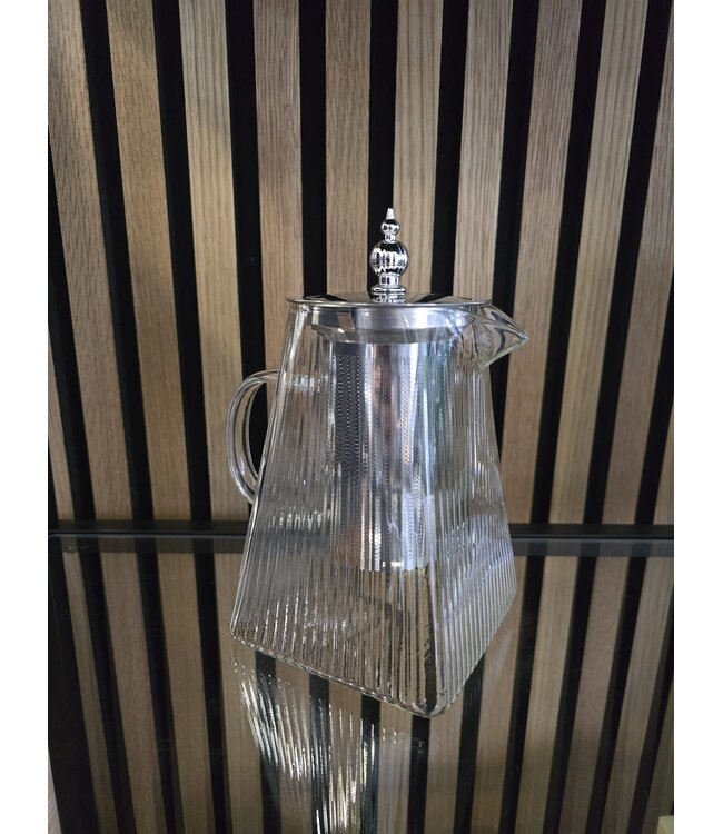 Bavary Glazen theepot met filter 950ml