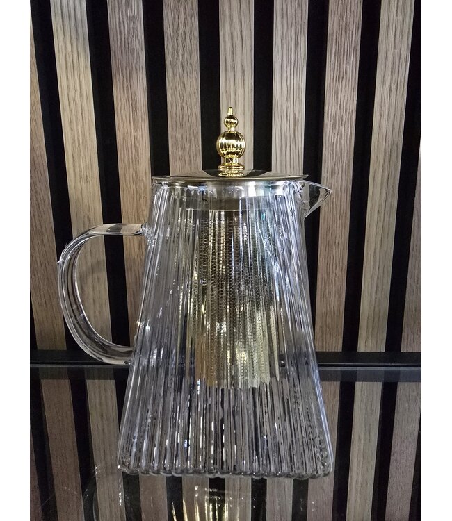 Bavary Glazen theepot met filter 950ml