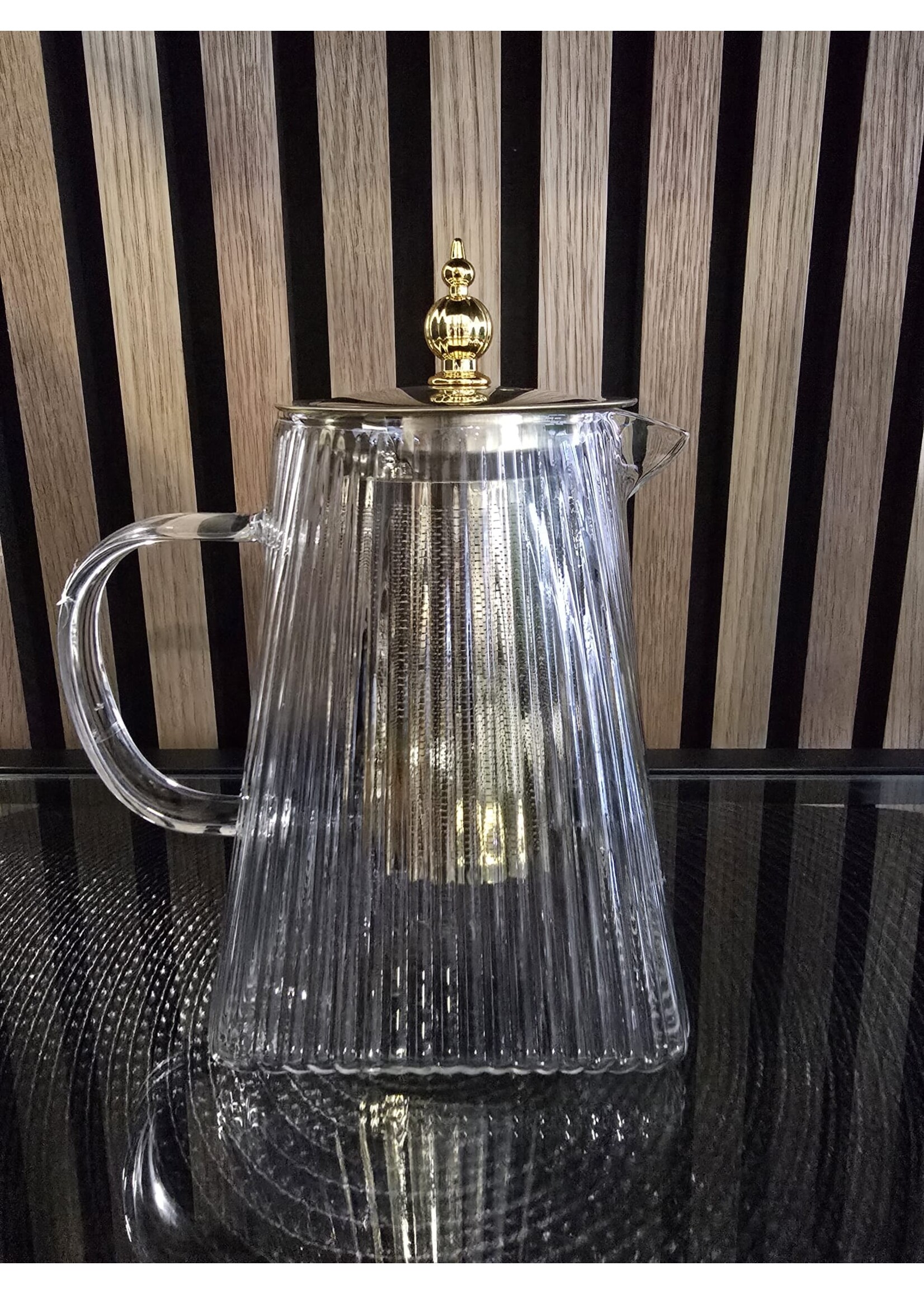 Bavary Glazen theepot met filter 950ml