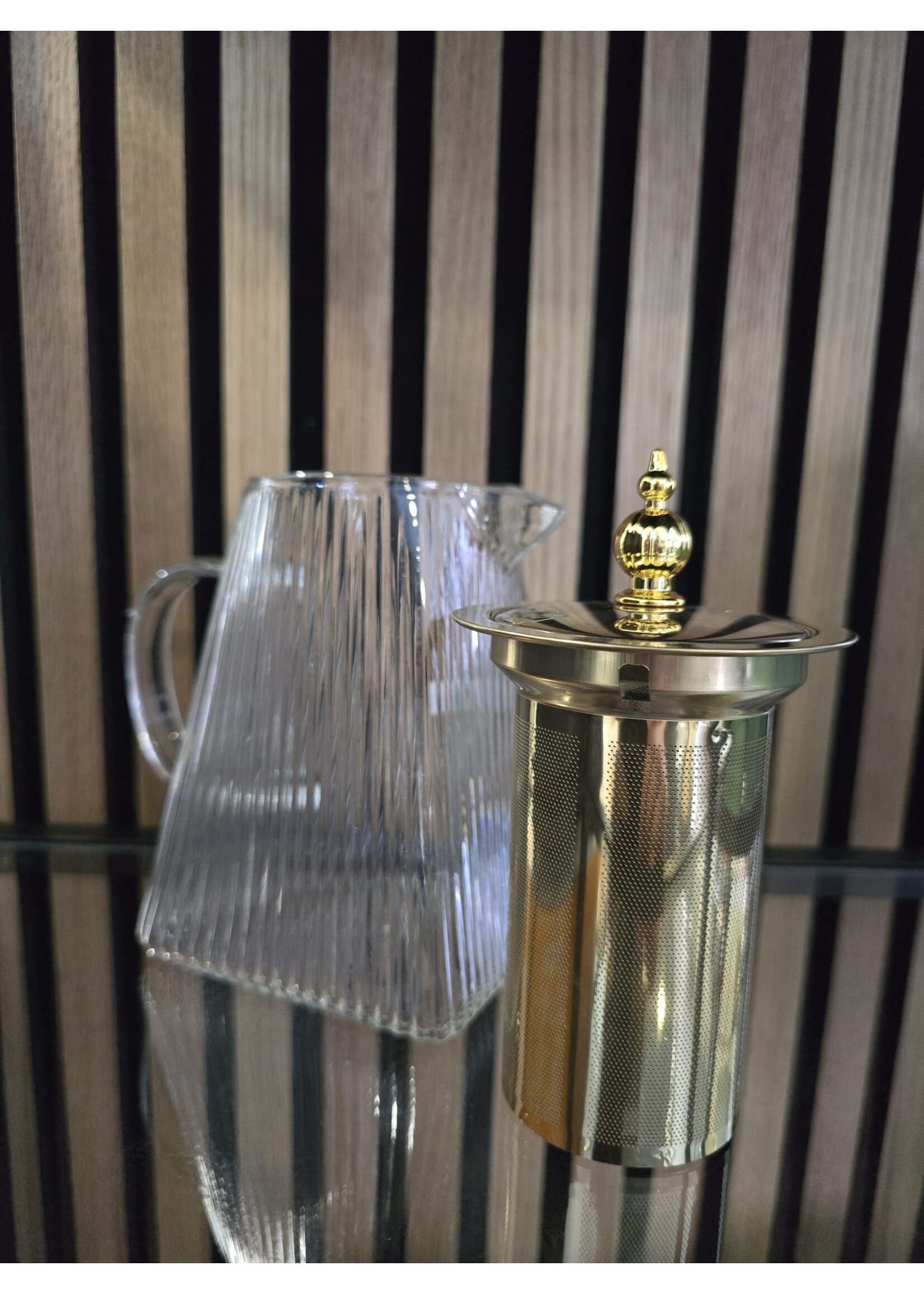 Bavary Glazen theepot met filter 950ml