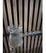 Glazen Cezve 500ml – Hittebestendige cezve met Elegant Rippel Design