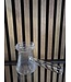 Glazen Cezve 500ml – Hittebestendige cezve met Elegant Rippel Design