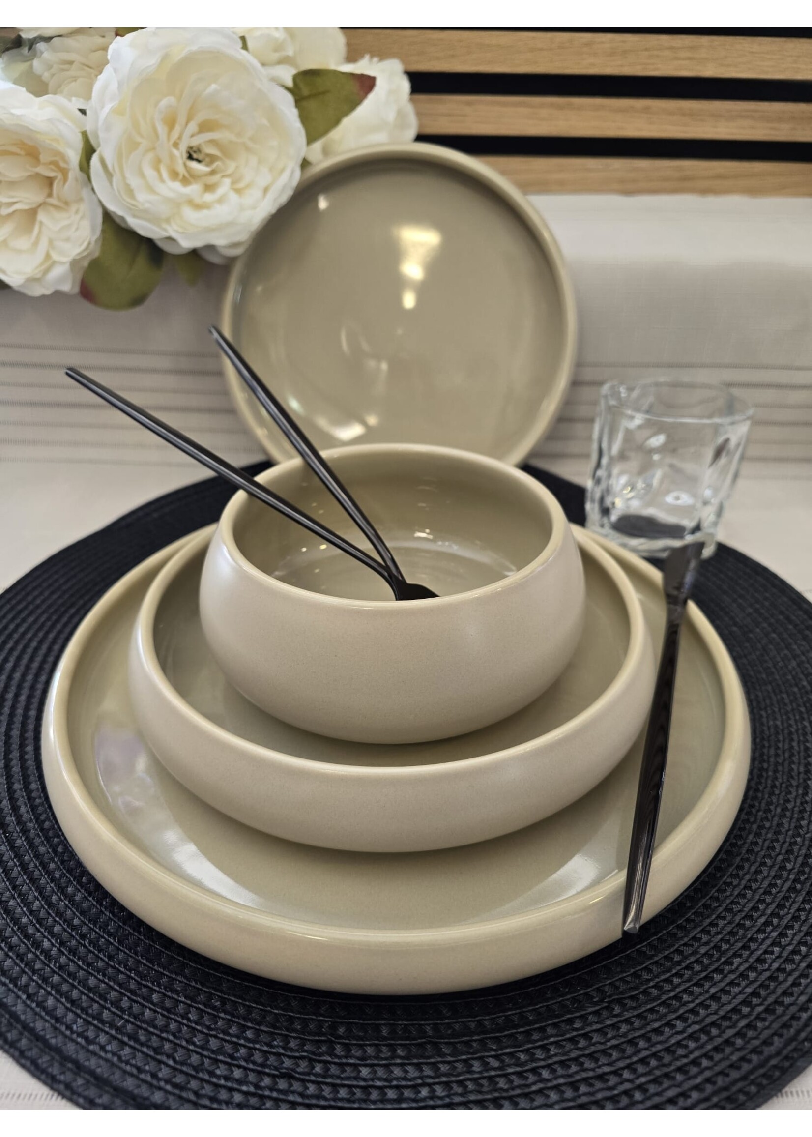 Bavary 24-delige Serviesset chubby beige