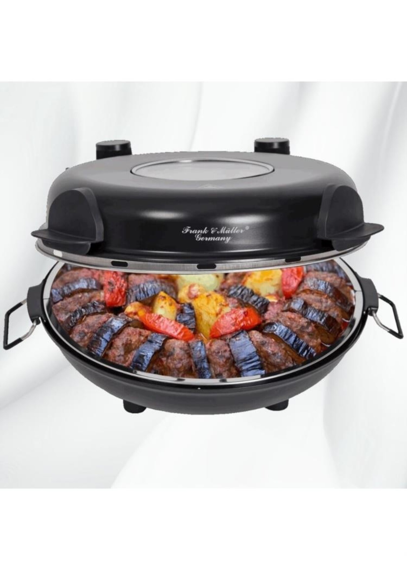 Frank&muller Pizzabäcker 32 cm schwarz