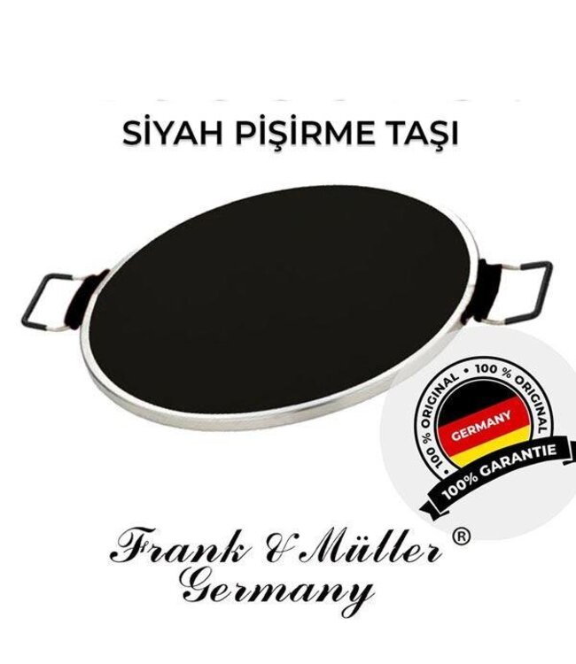 Frank&muller Pizzabäcker 32 cm schwarz