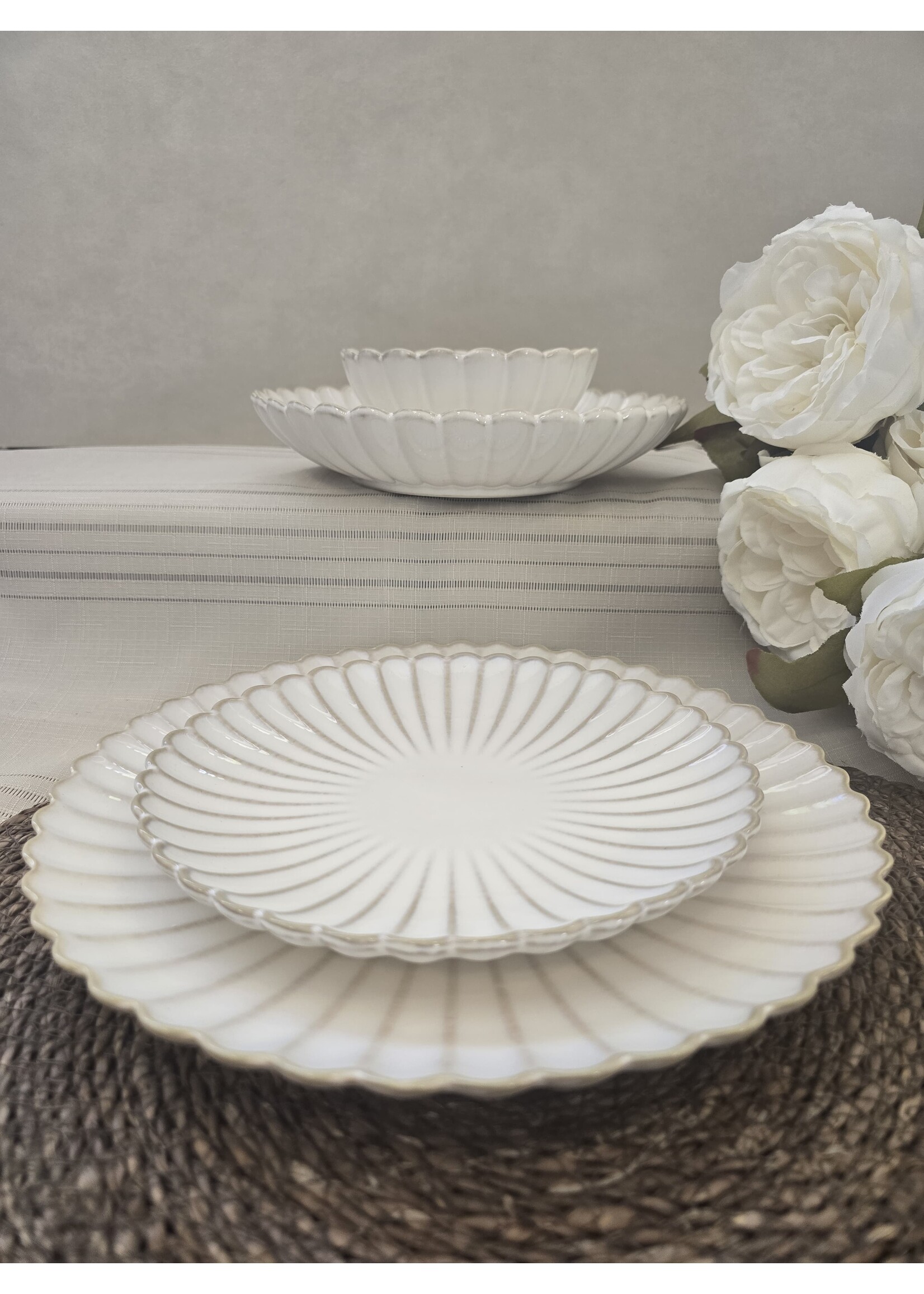 24-delige Serviesset almina bloomy