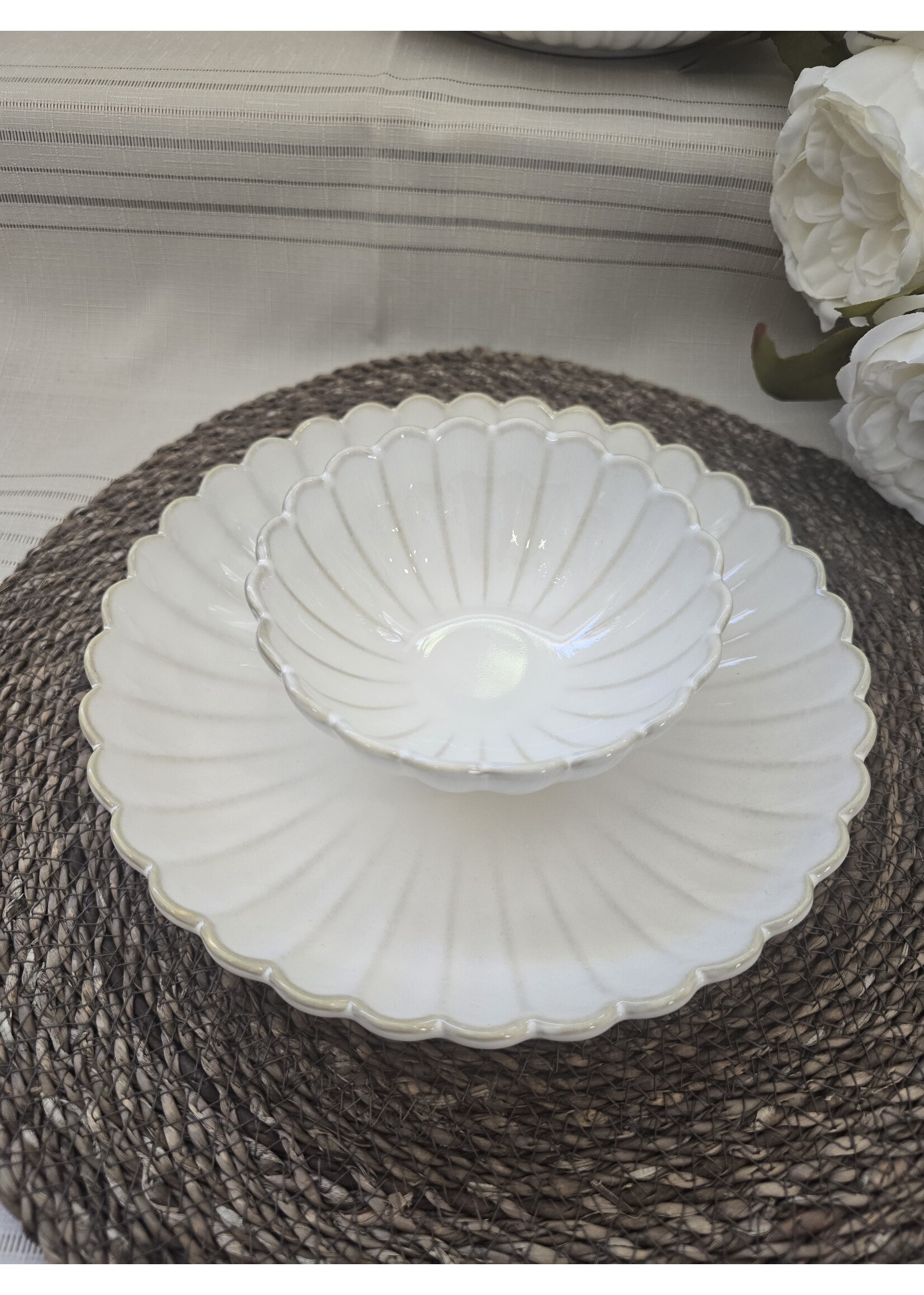 24-teiliges Tafelservice Almina Bloomy