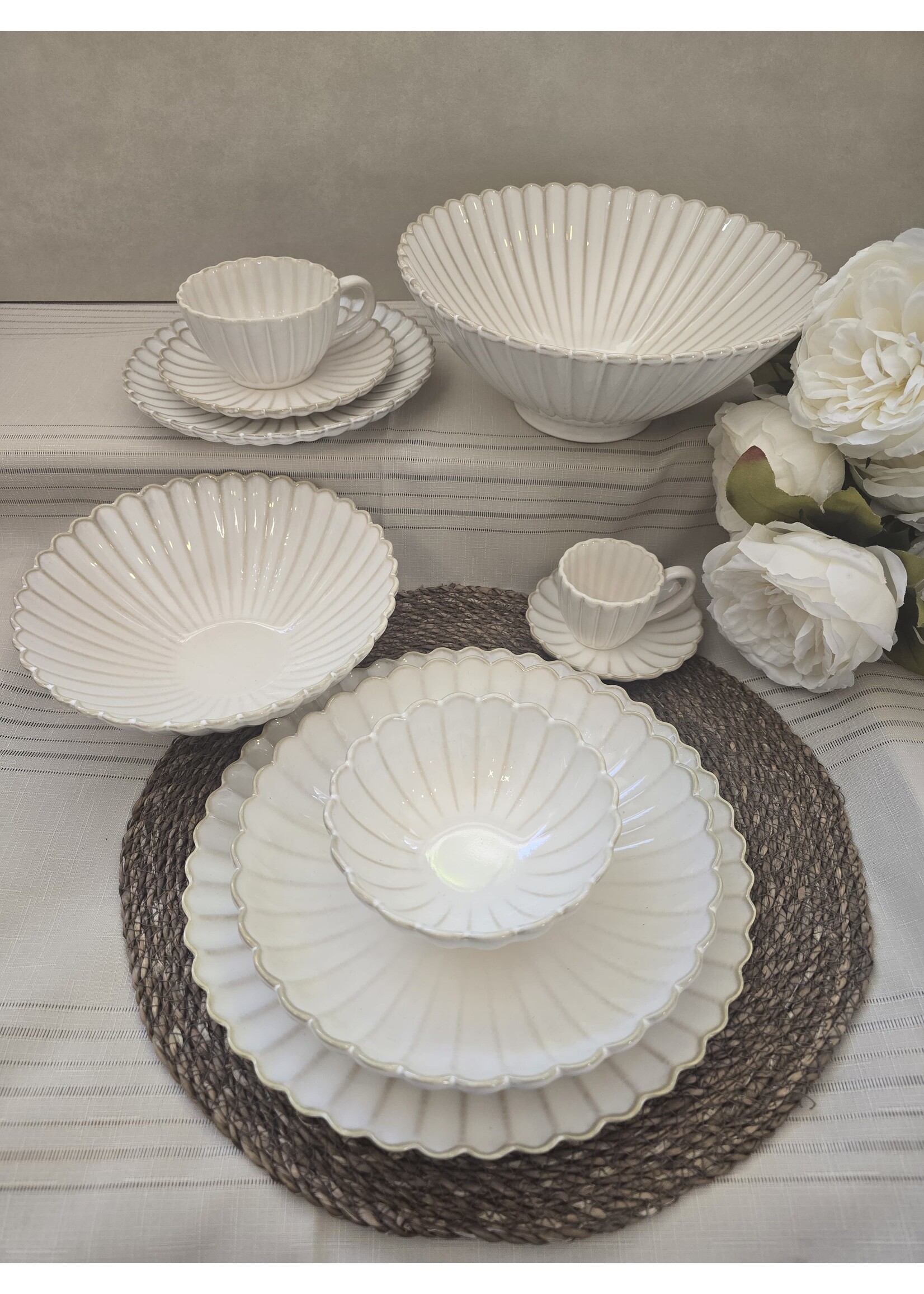 24-delige Serviesset almina bloomy