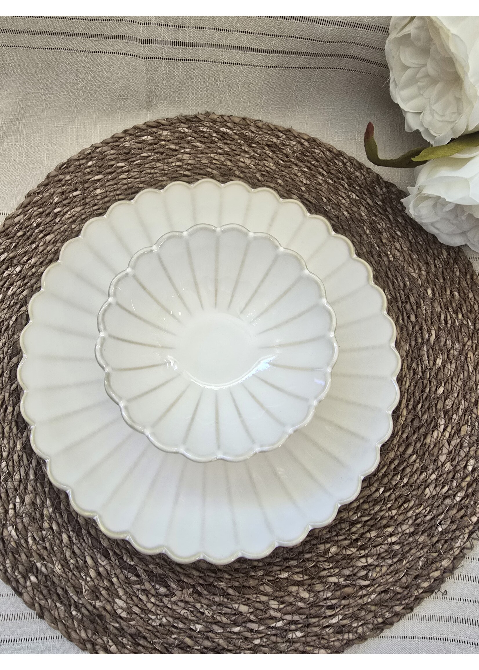 24-teiliges Tafelservice Almina Bloomy