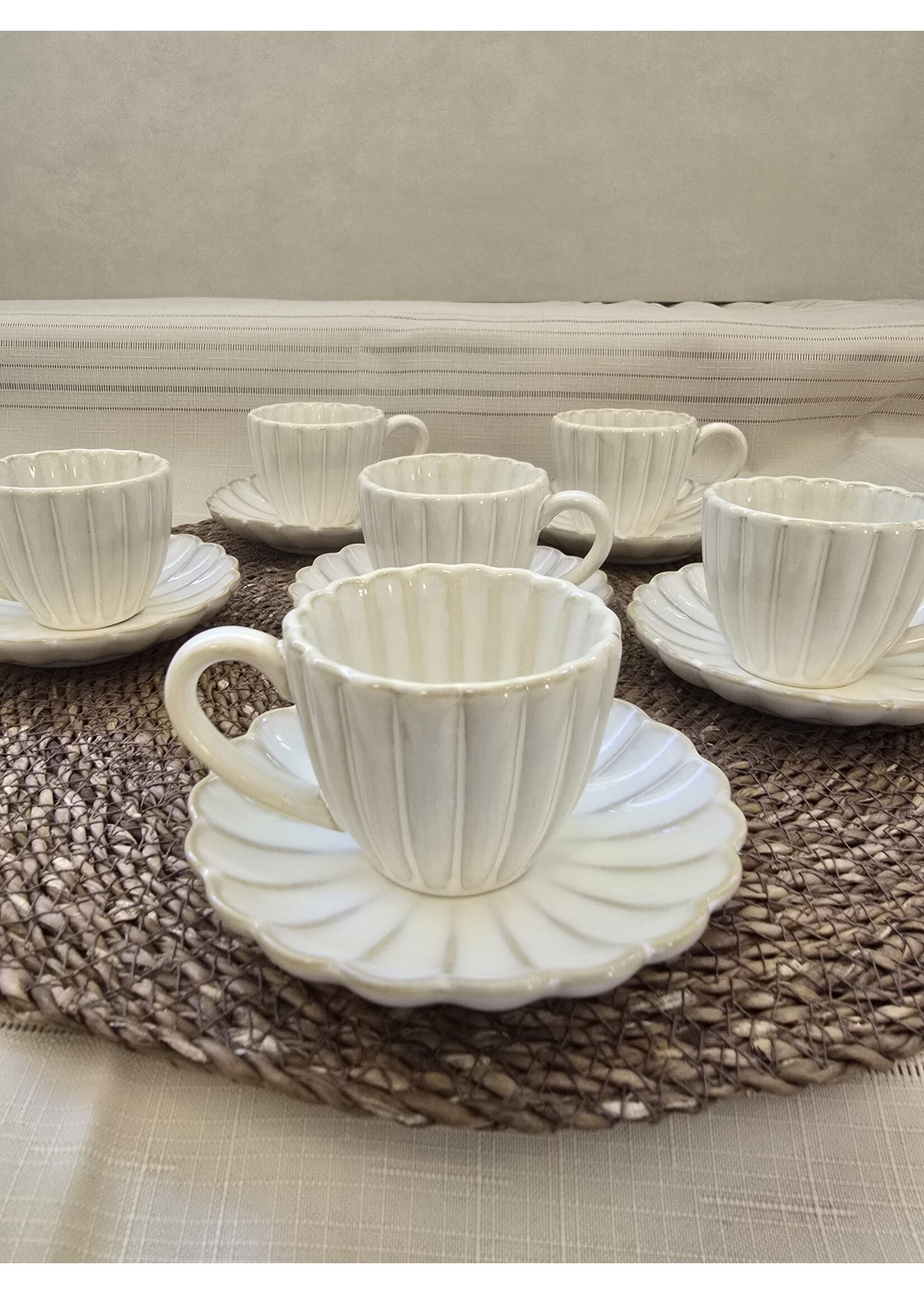 Almina bloomy espresso kopjes 12-delige