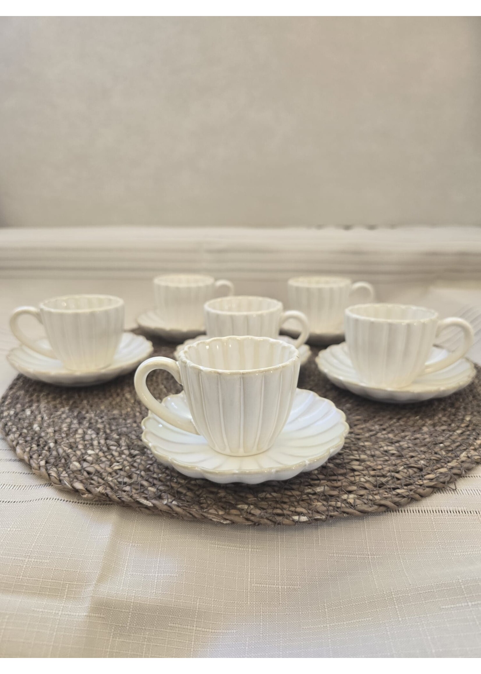 Almina bloomy espresso kopjes 12-delige