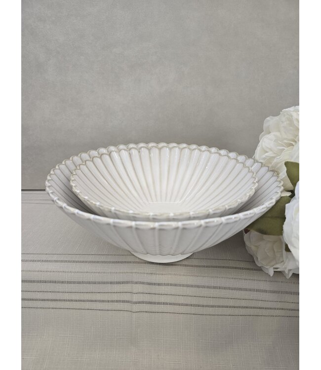 Almina bloomy 2-delige serviesschalen