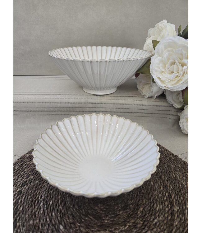 Almina bloomy 2-delige serviesschalen