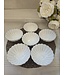 Bols à soupe fleuris Almina 6 pièces 13 cm