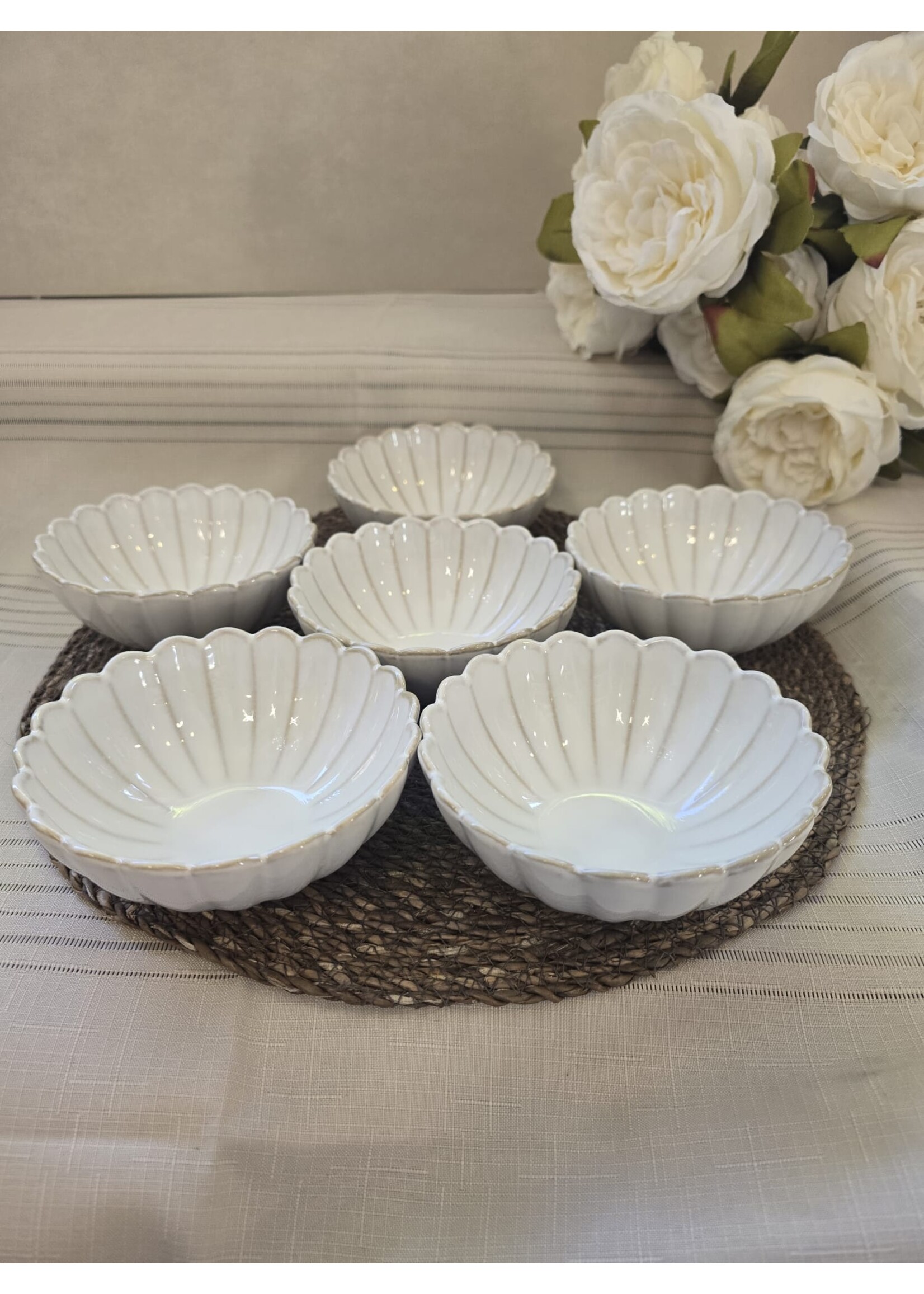 Almina bloomy soepkommen 6-delige 13cm
