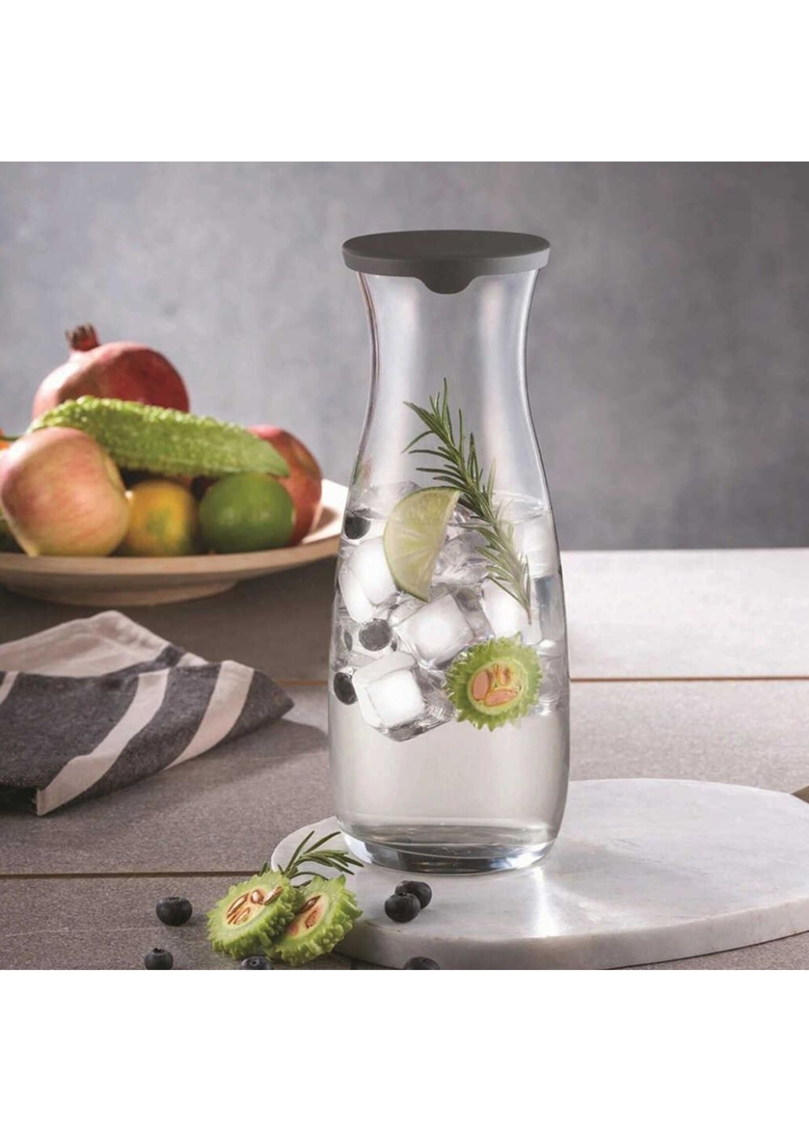 Pasabahce Amphora Karaffe mit Deckel | 1180 ml