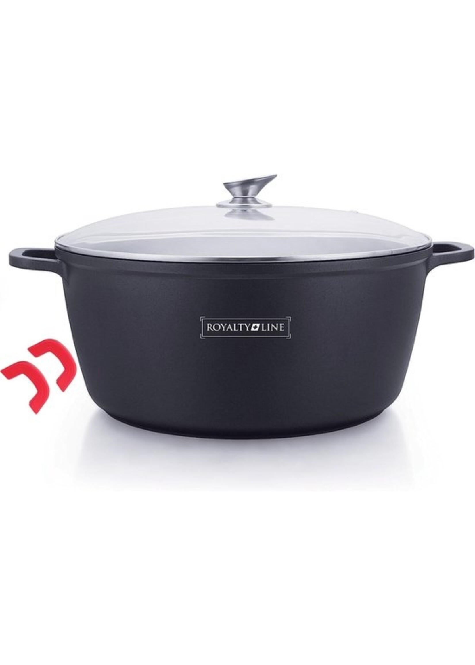 Braadpan 40 cm – 19,5 liter – Royalty Line Zwitserse Titanium – Antiaanbaklaag