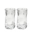 Rippel wave glazen 280ml 6 stuks