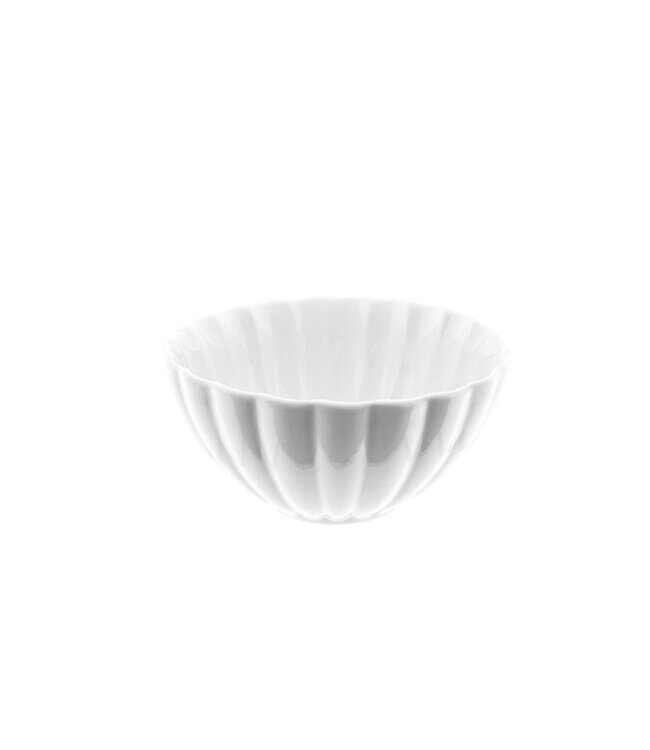 Almina 24-teiliges Daisy Tafelservice | Weiß