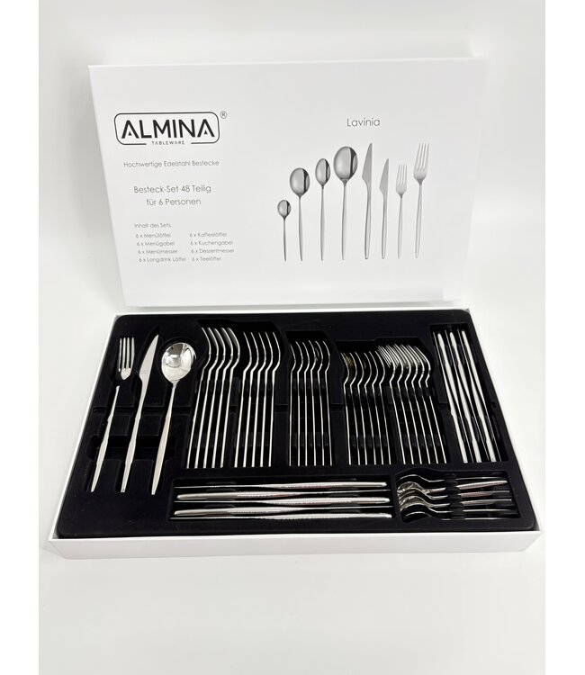 48-teiliges Besteckset Almina Lavinia