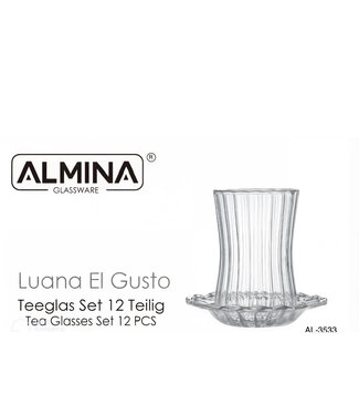 Almina Theeglazen