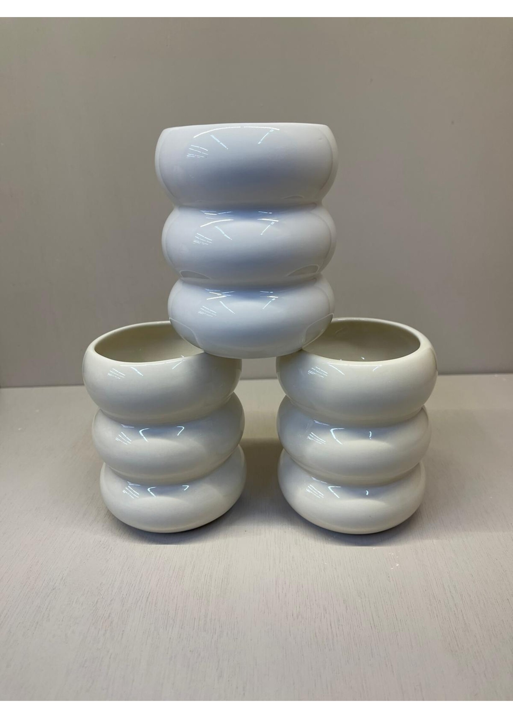 Bavary Lot de 2 tasses en céramique Wave 400 ml