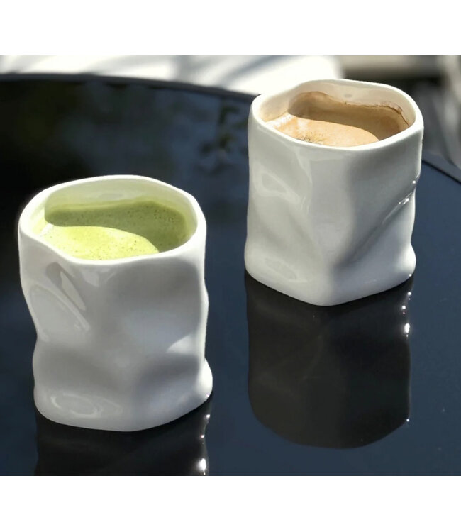Bavary Keramiek wave koffiekopjes 2 stuks 350ml