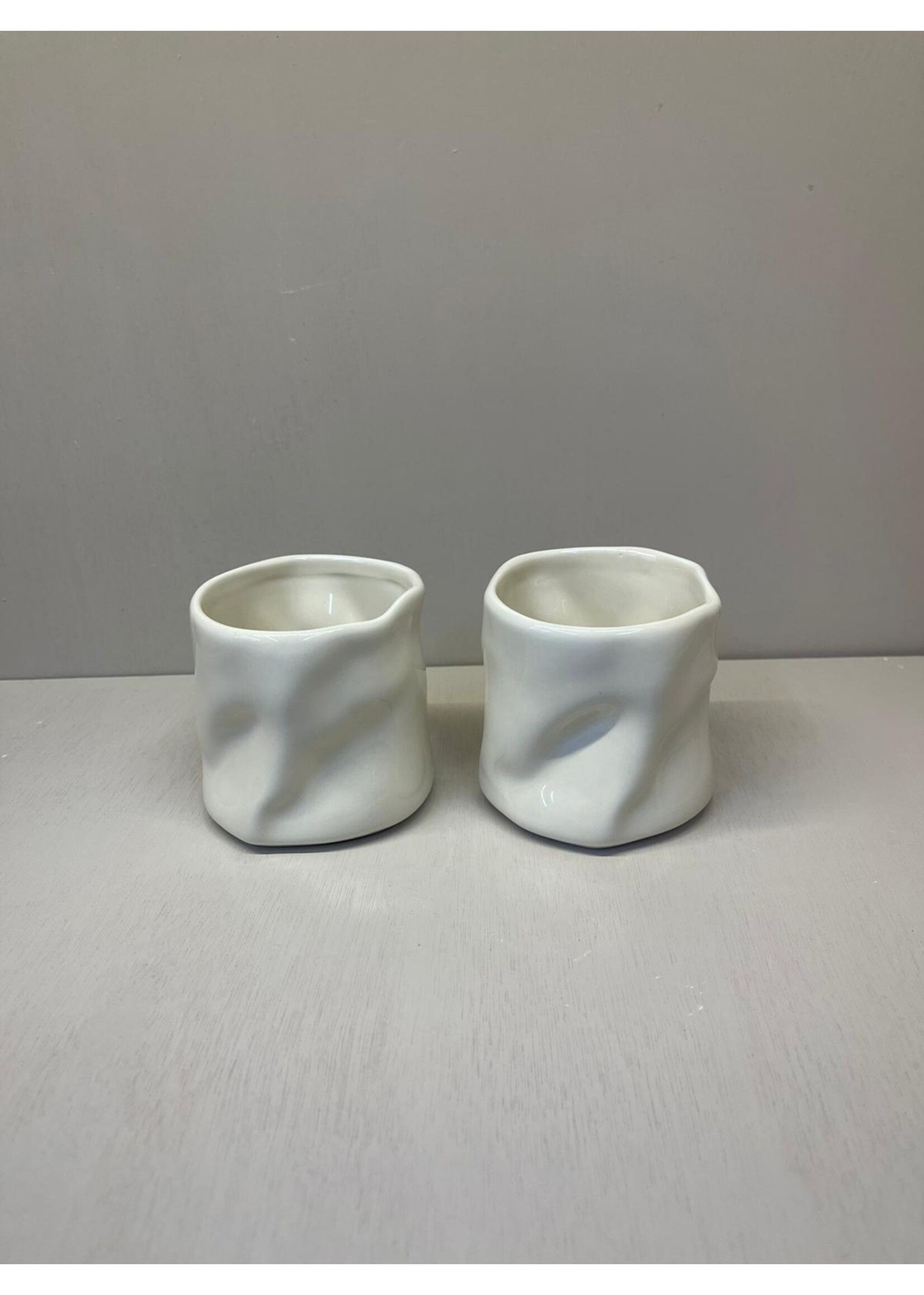 Bavary Keramiek wave koffiekopjes 2 stuks 350ml