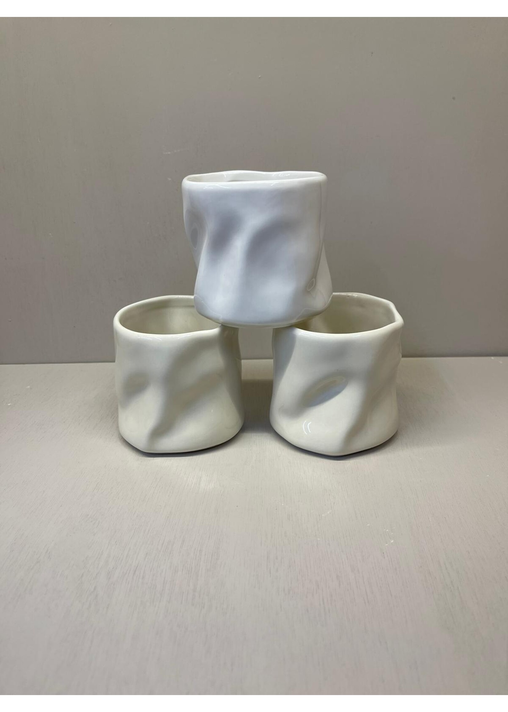 Bavary Keramiek wave koffiekopjes 2 stuks 350ml