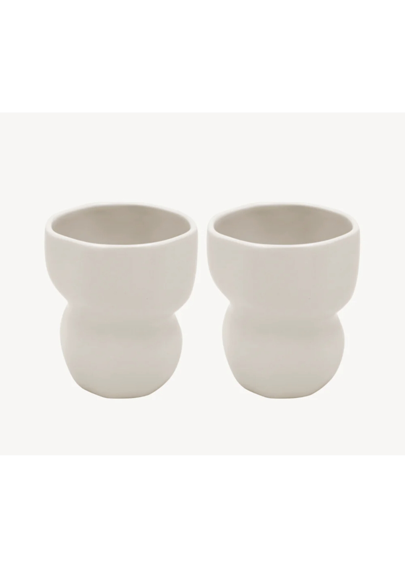 Bavary Keramiek Wave koffiekopjes 300ml 2 stuks