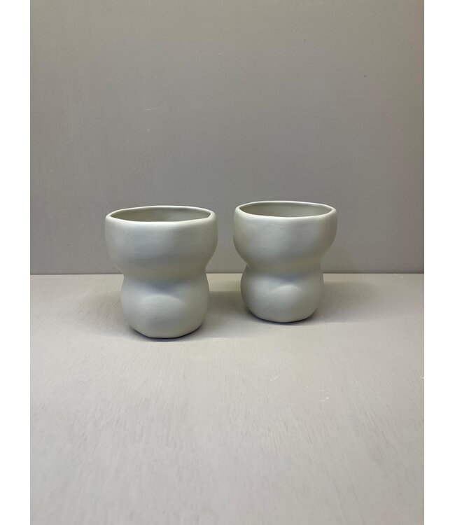 Bavary céramique Tasses à café Wave 300 ml 2 pièces