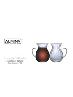 Almina verres à thé