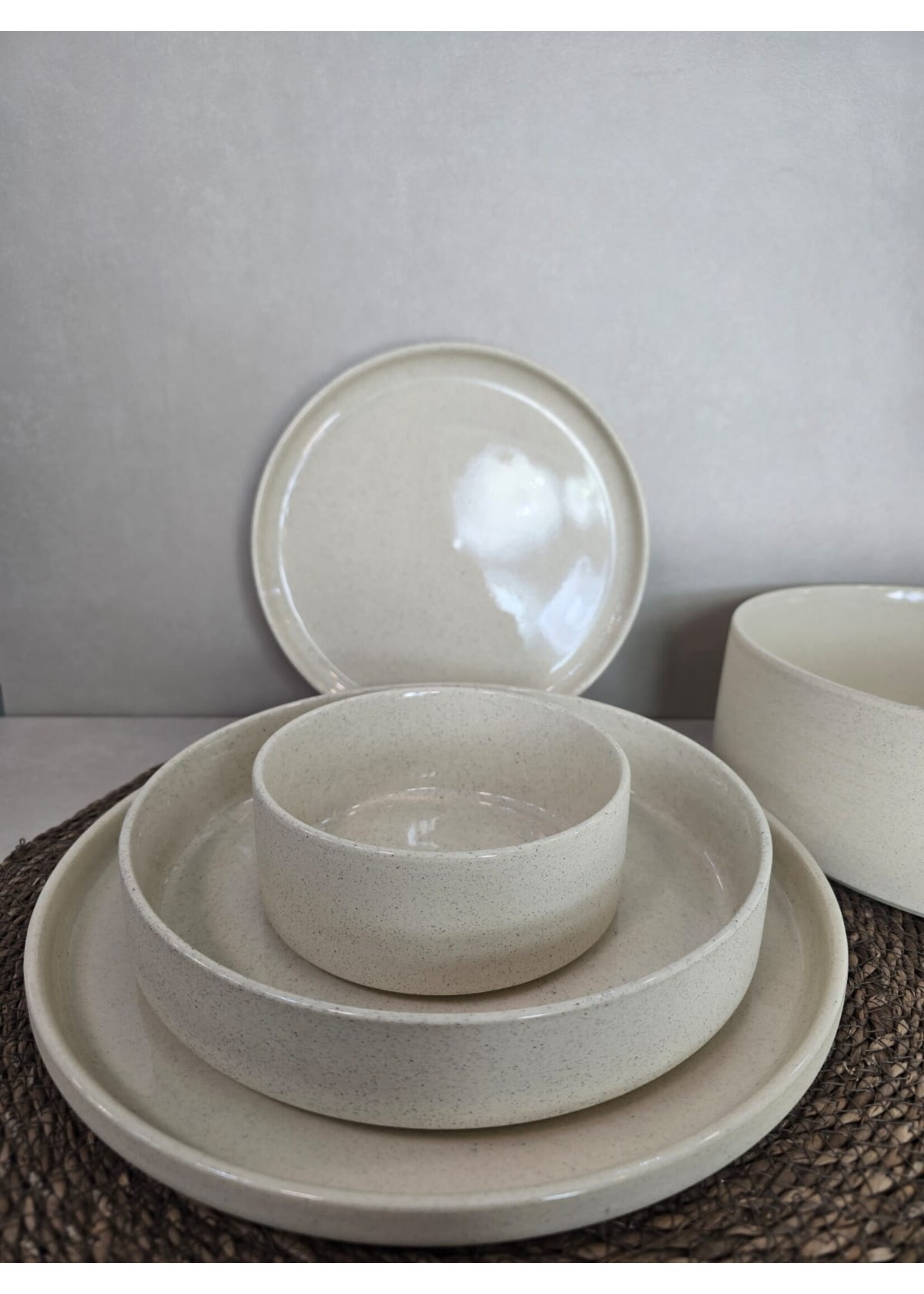 Bavary 25-delige service set creme