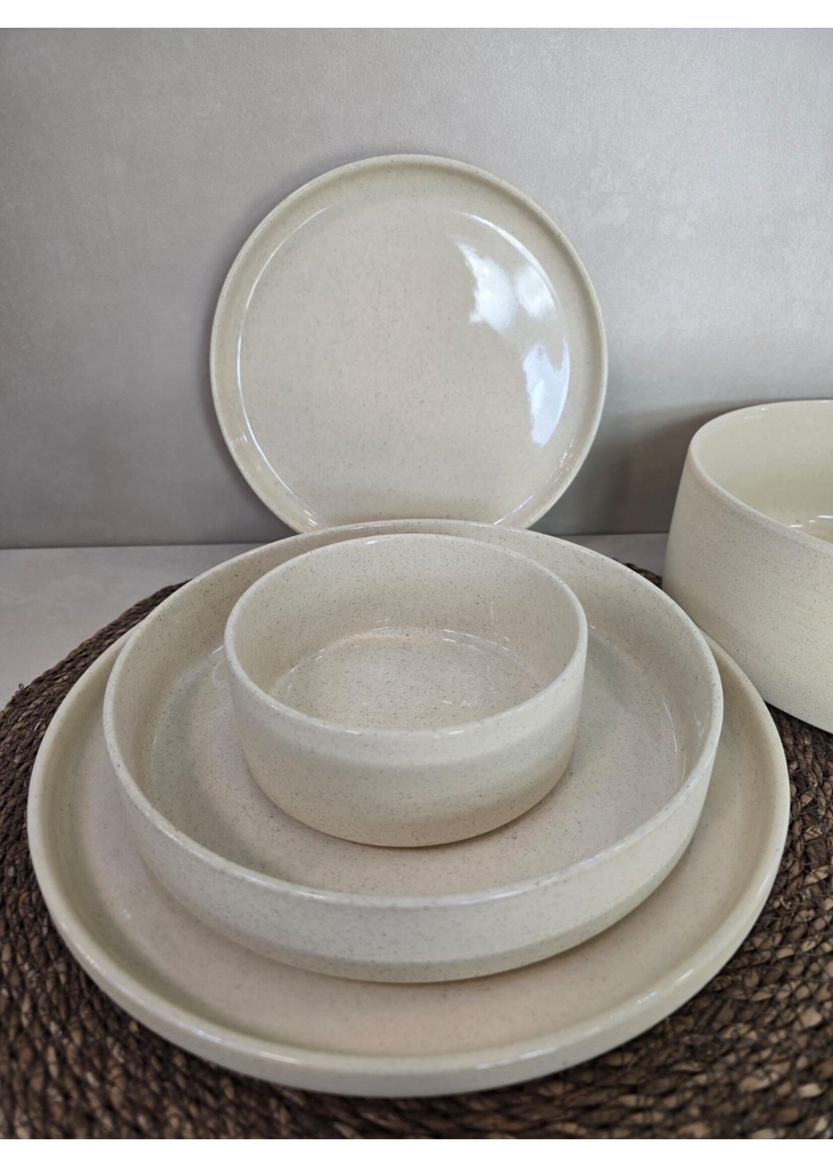 Bavary 25-teiliges Service-Set Creme