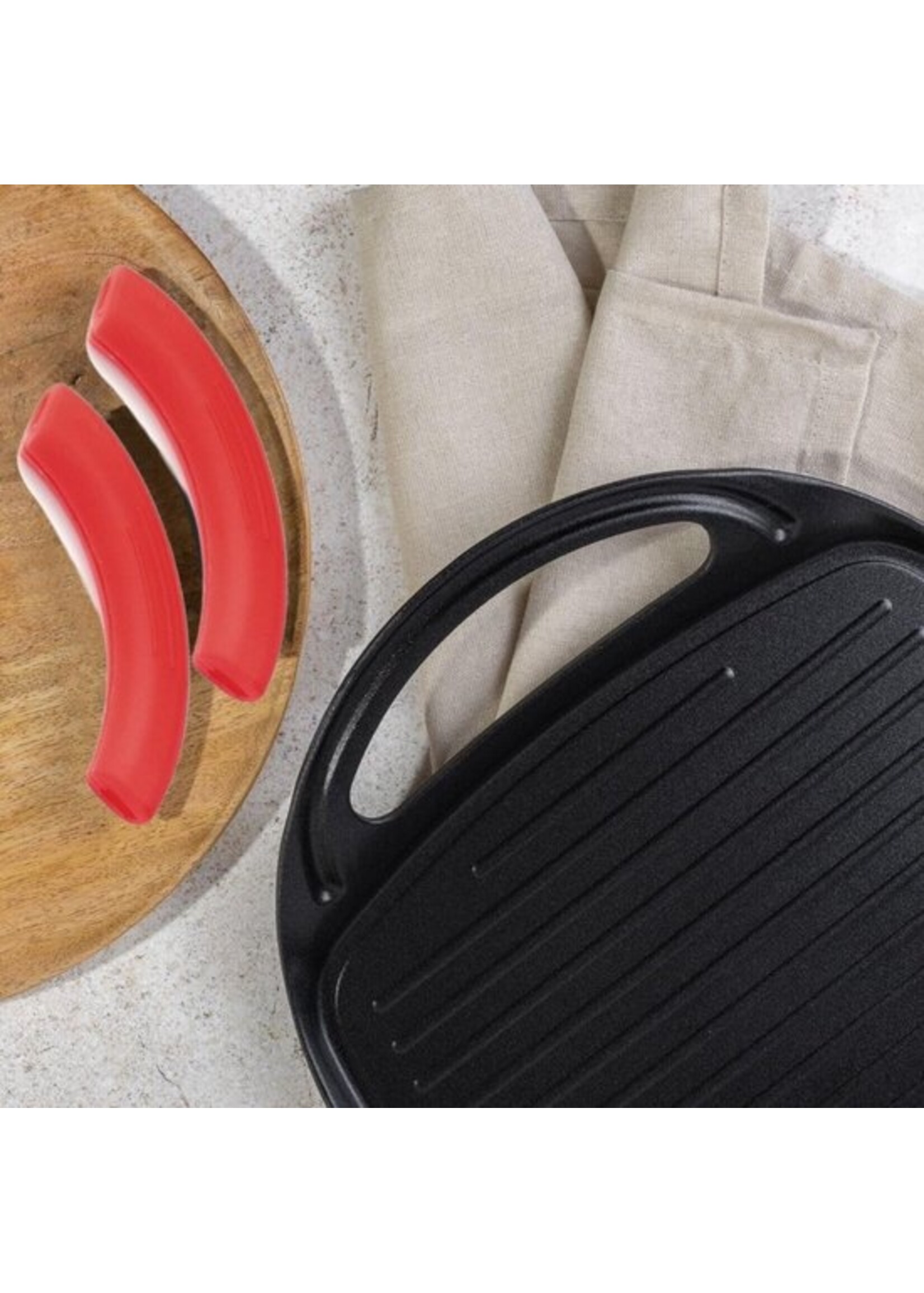 Royalty Line® BTG47M Grillplaat Inductie - 29 x 47 cm - Grillpan