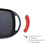 Plaque de cuisson à induction Royalty Line® BTG47M - 29 x 47 cm - Poêle à griller