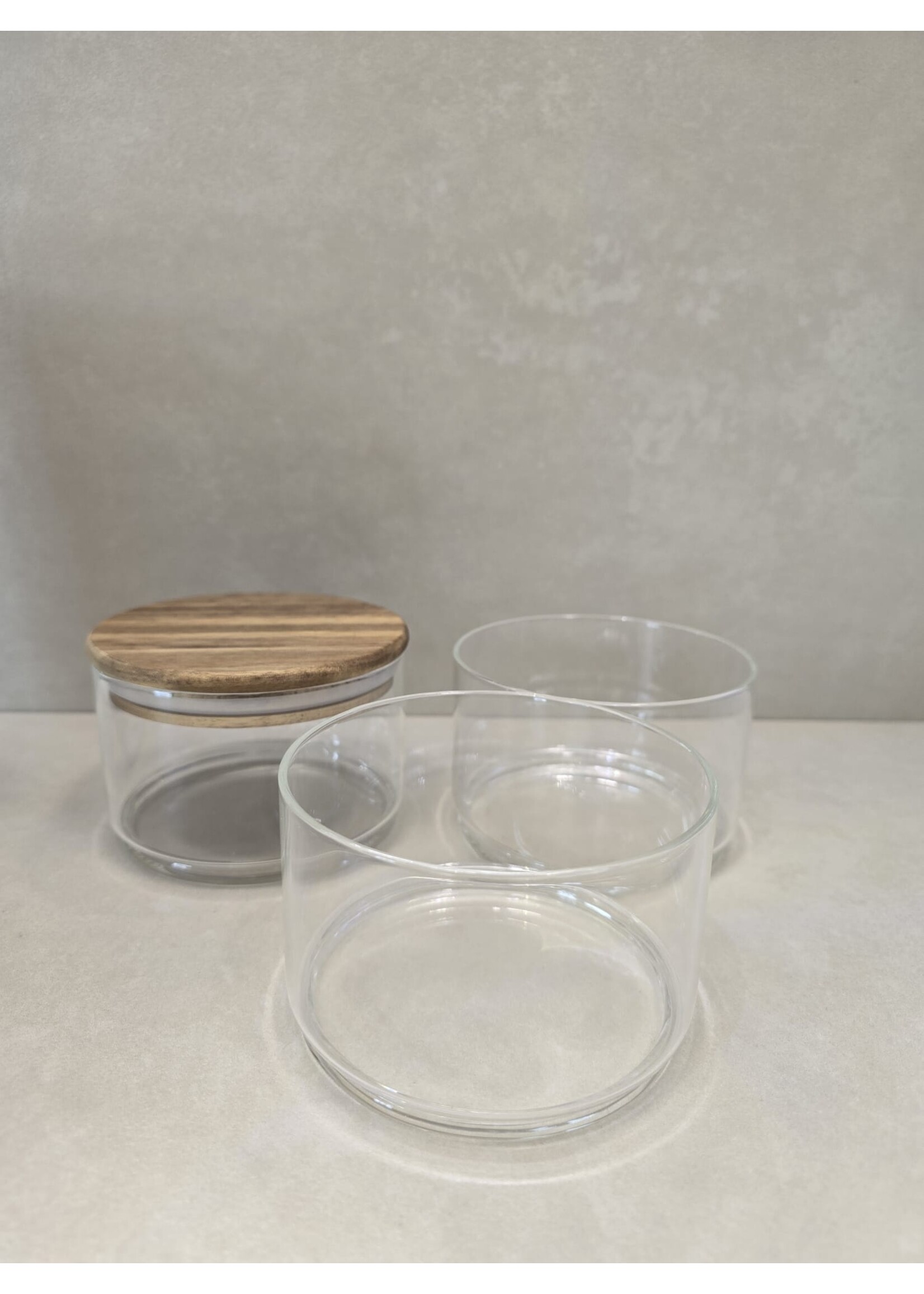 Bavary Bocaux de rangement en 3 pièces avec couvercle