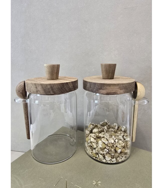 Bavary bocal de rangement avec cuillère