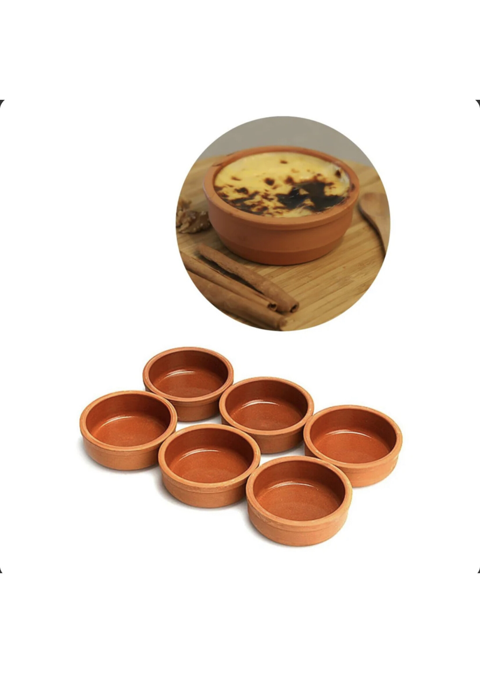 Aardewerk Schaaltjes – Geschikt voor Oven (Set van 6)