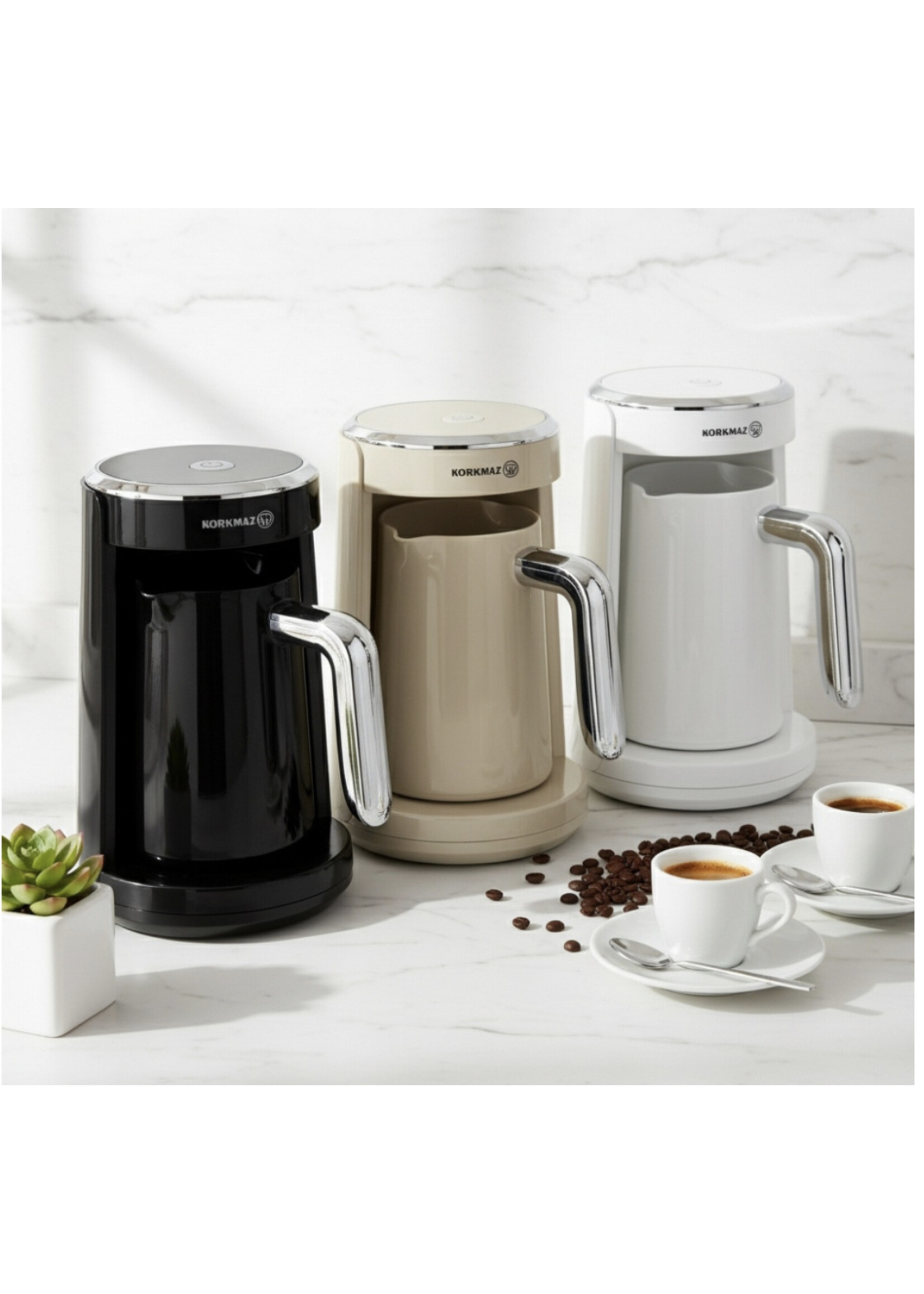 Korkmaz Keyif Türk Cafetière électrique turque