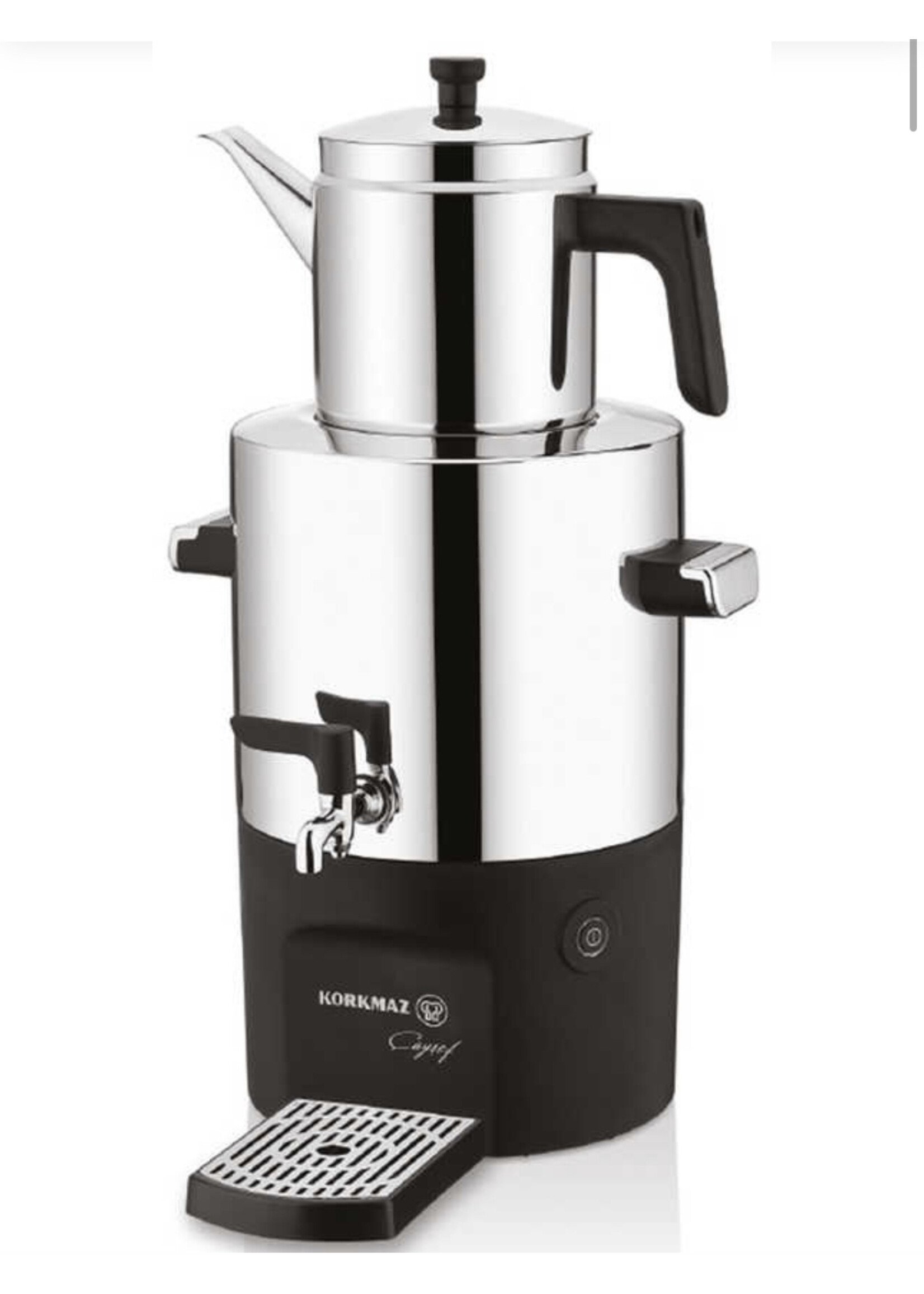 Korkmaz Caysef Samovar inox / Chrome