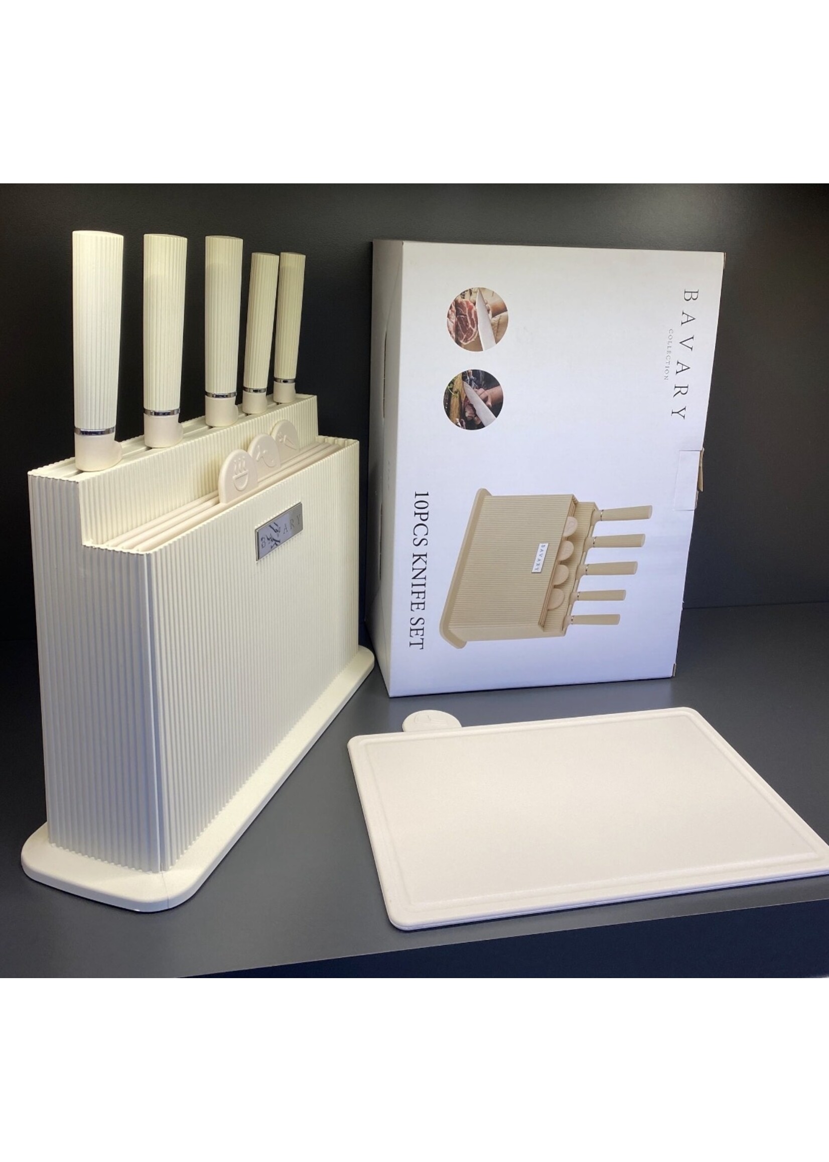 Bavary ensemble de 10 couteaux