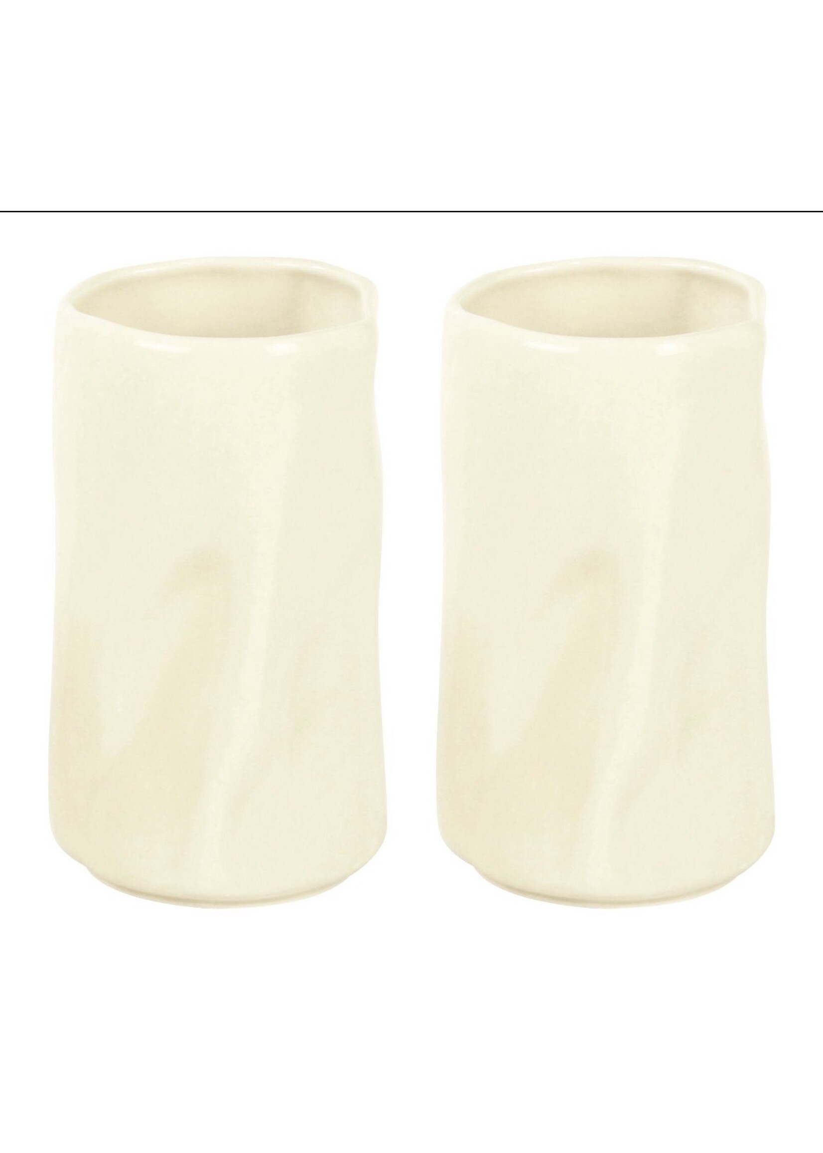 Verres à long drink bavarois ondulés, lot de 2